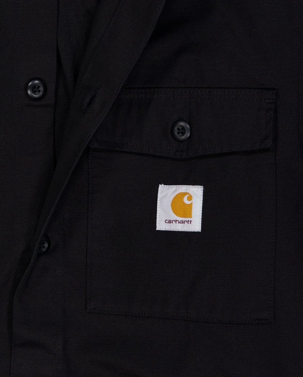 Camisa Carhartt WIP Kelly Negro Unisex