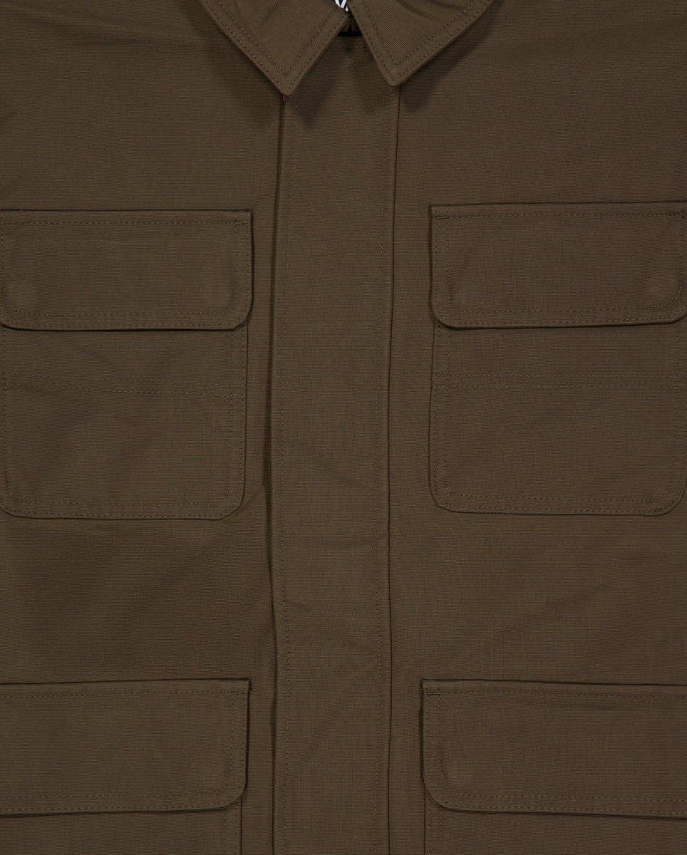 Chaqueta Vans Drill Chore Nylon Marrón Hombre