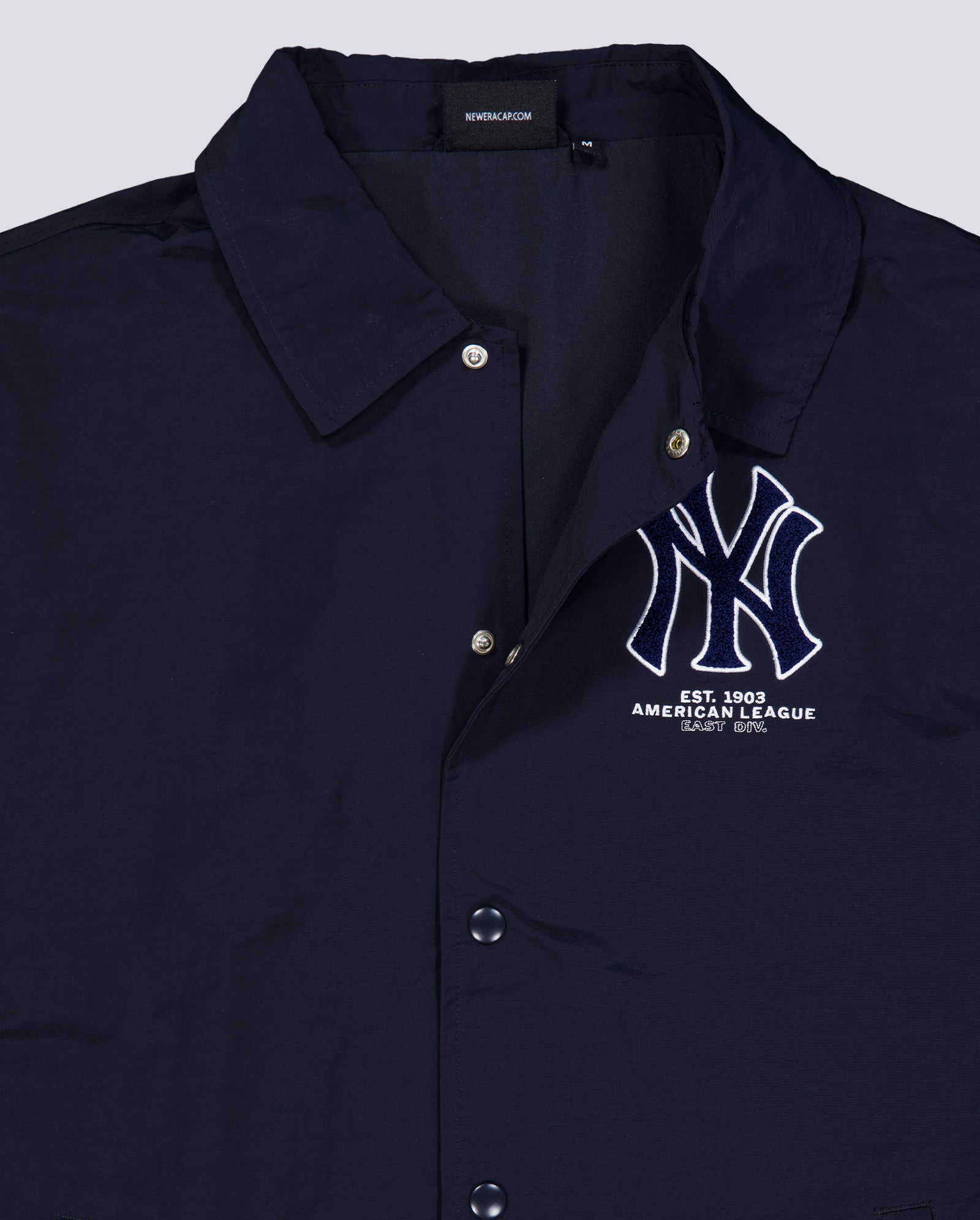 Chaqueta New Era MLB Coaches New York Yankees Azul Hombre
