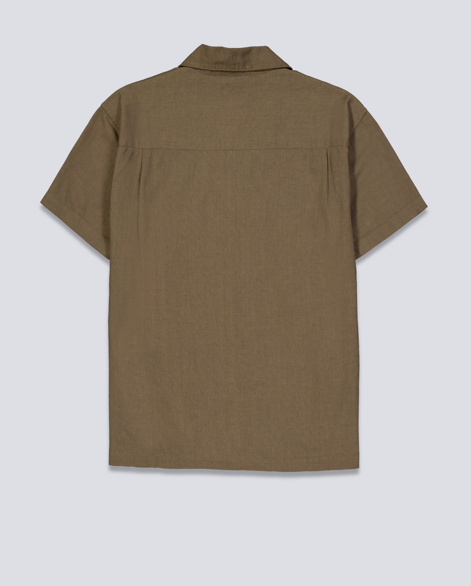 Camisa Obey Perry Marrón Hombre