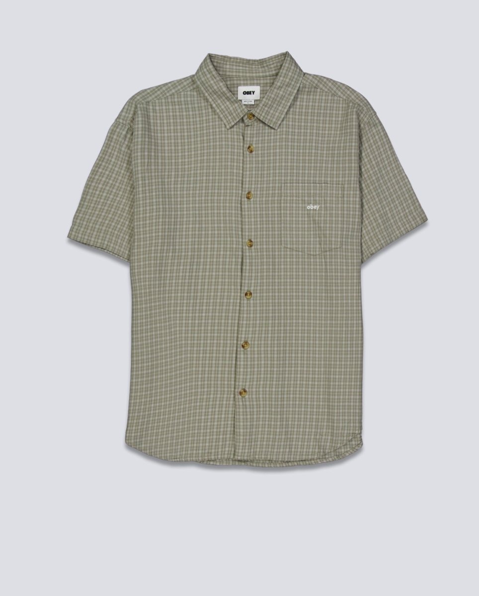 Camisa Obey Dried Sage Caqui Unisex
