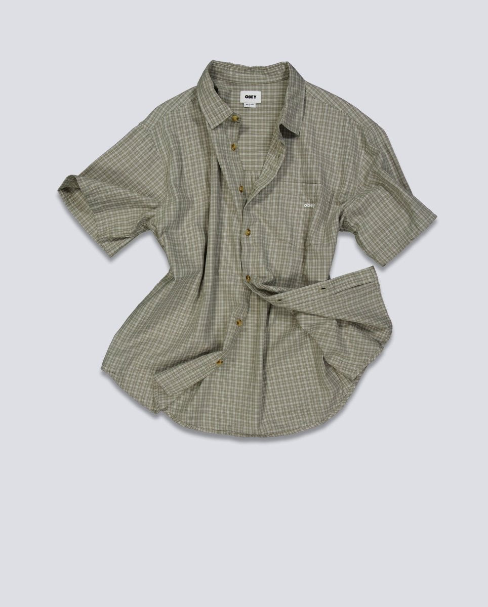 Camisa Obey Dried Sage Caqui Unisex