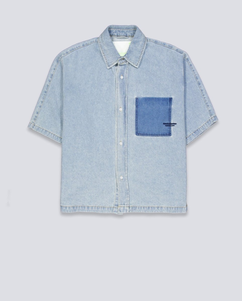 Camiseta New Amsterdam Lyocell Denim Hombre