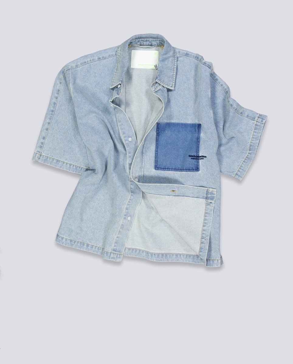 Camiseta New Amsterdam Lyocell Denim Hombre