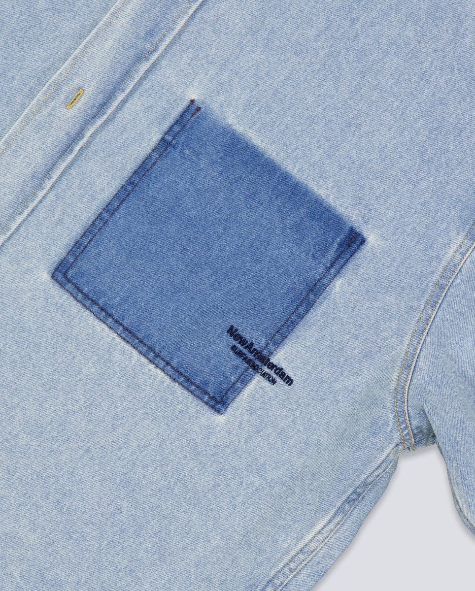 Camiseta New Amsterdam Lyocell Denim Hombre