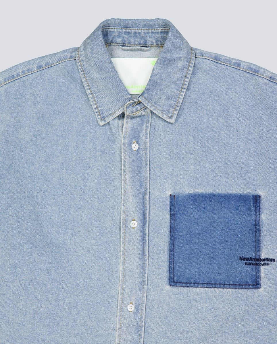Camiseta New Amsterdam Lyocell Denim Hombre