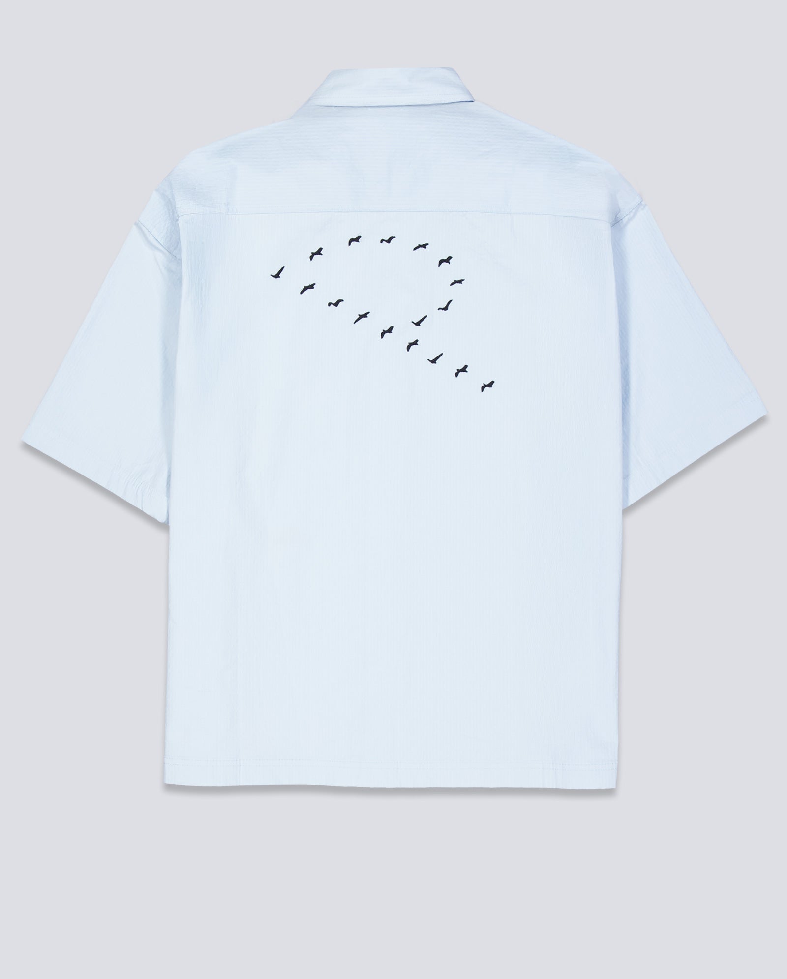 Camisa Palard Blackbirds Boxy Azul Hombre