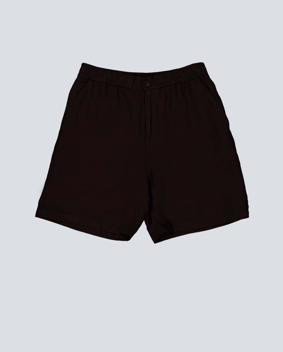 Pantalón corto Lacoste Fit Linen Blend Marrón Hombre