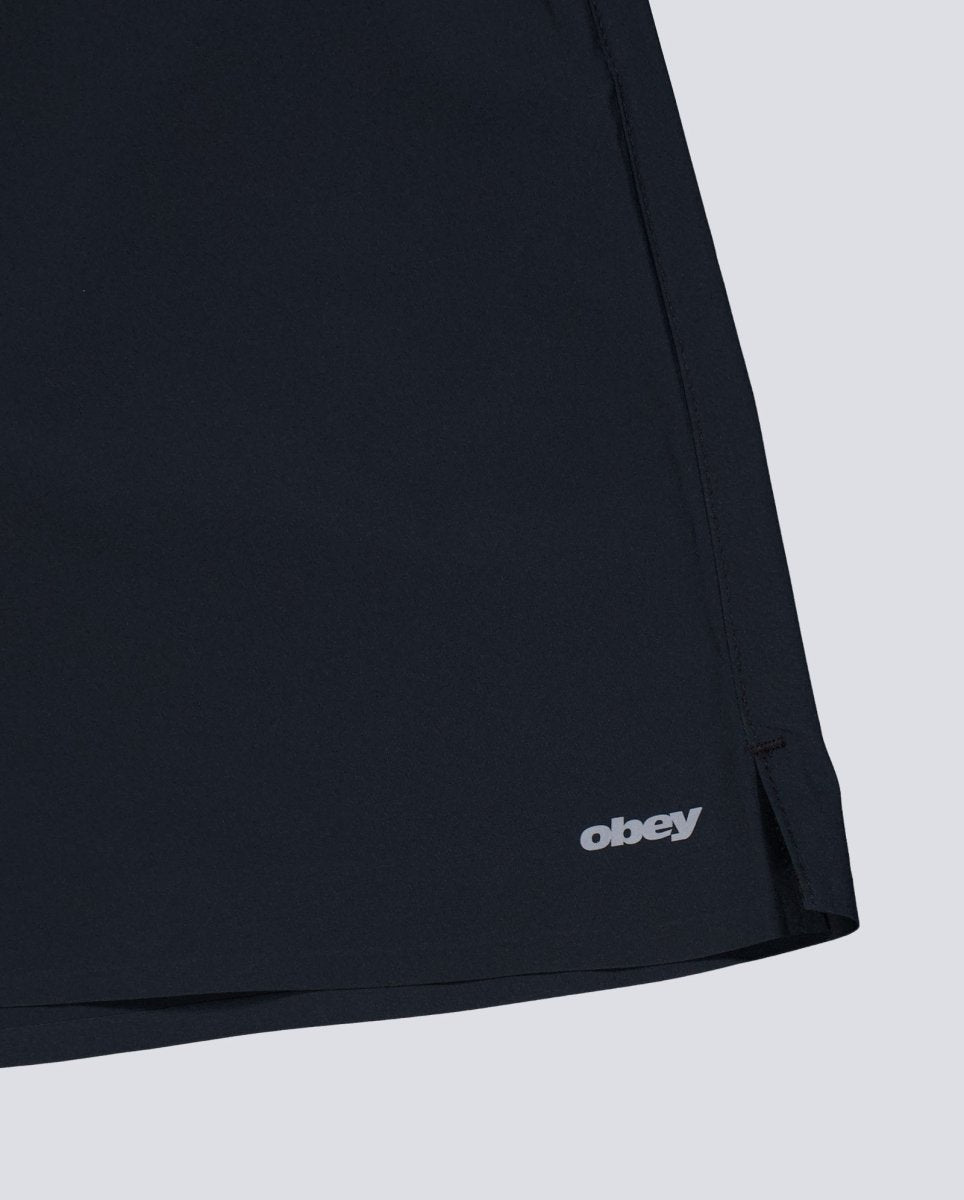 Pantalón Corto Obey Travel Negro Hombre
