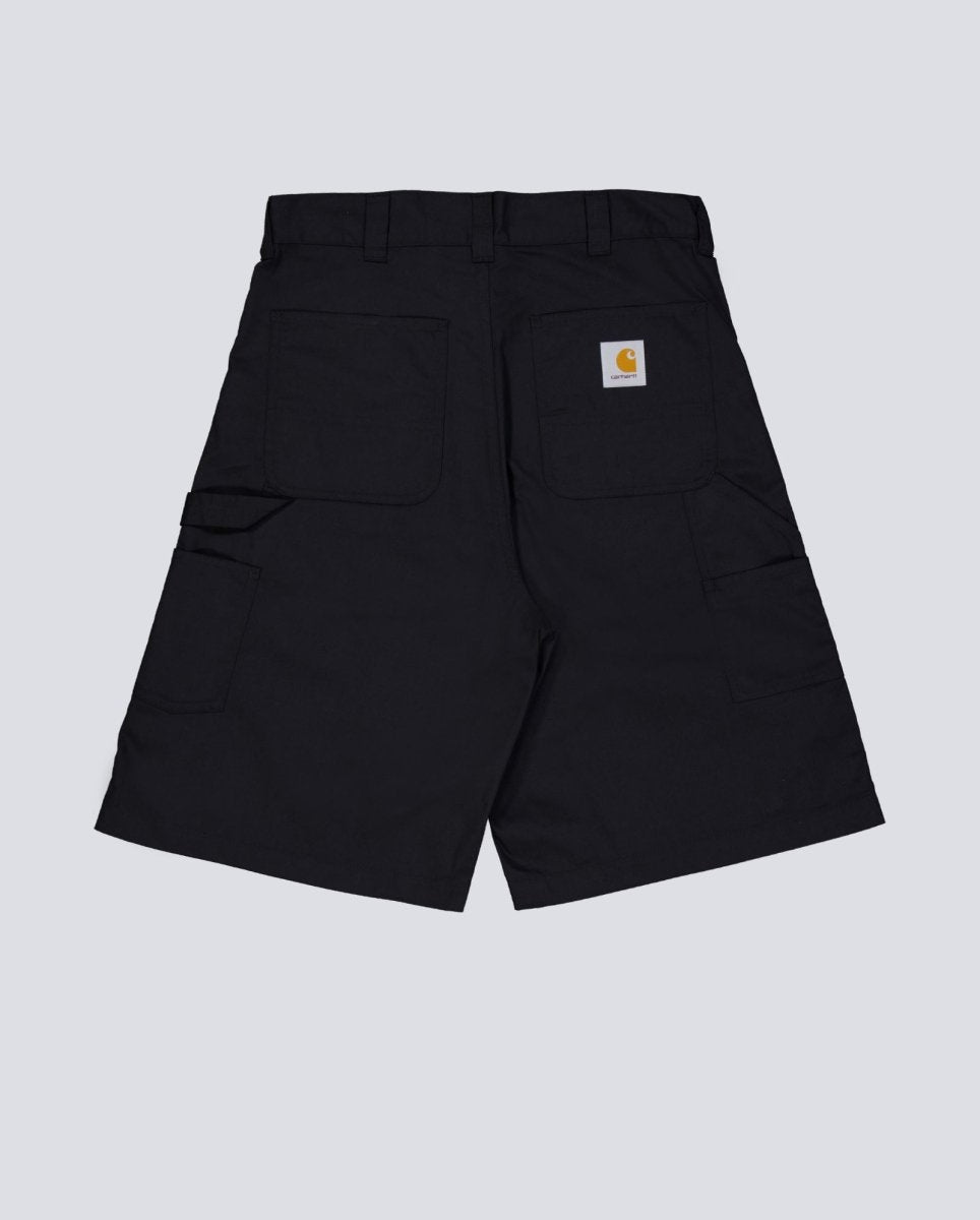Pantalón Corto Carhartt WIP Postal Double Knee Negro Hombre