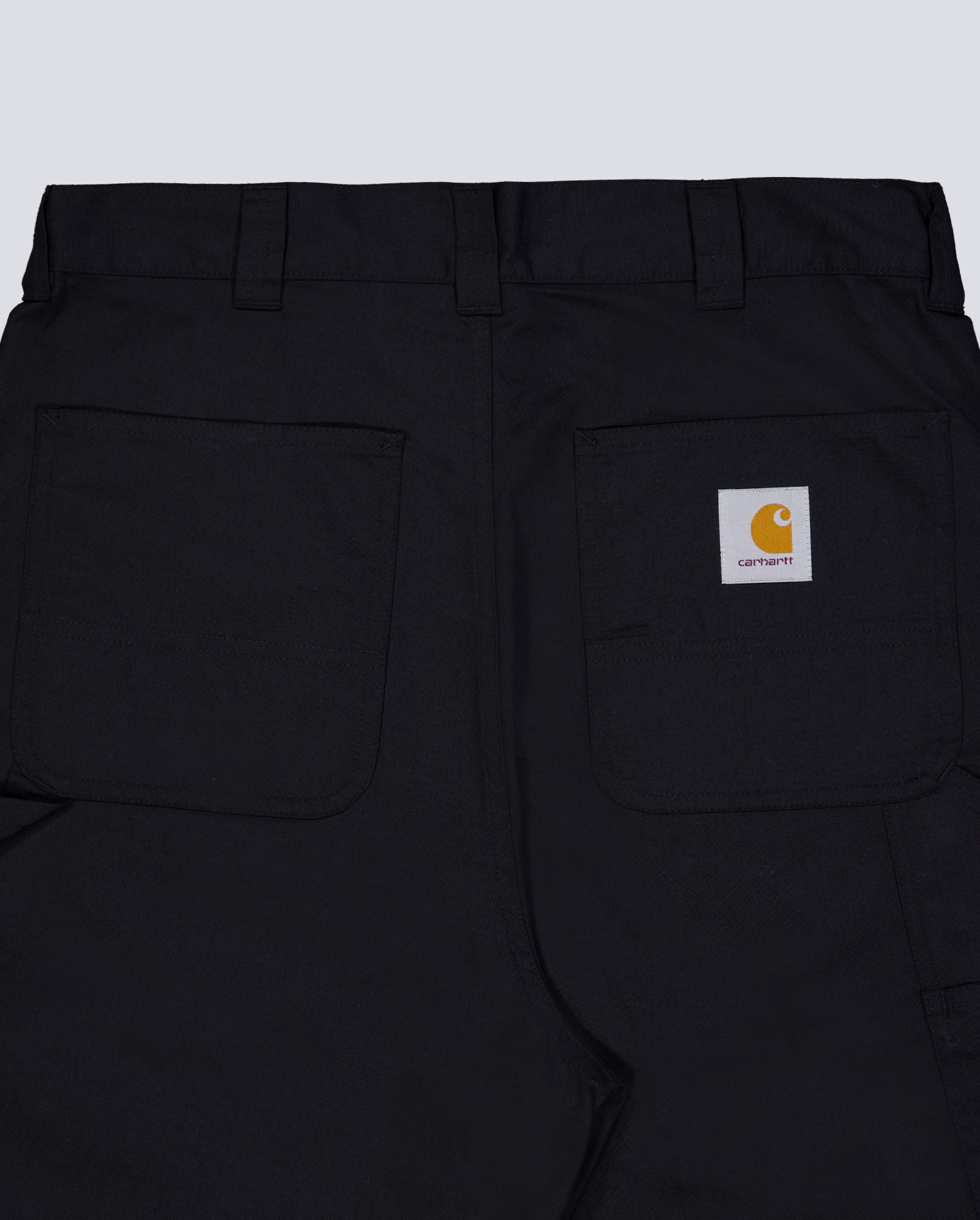 Pantalón Corto Carhartt WIP Postal Double Knee Negro Hombre