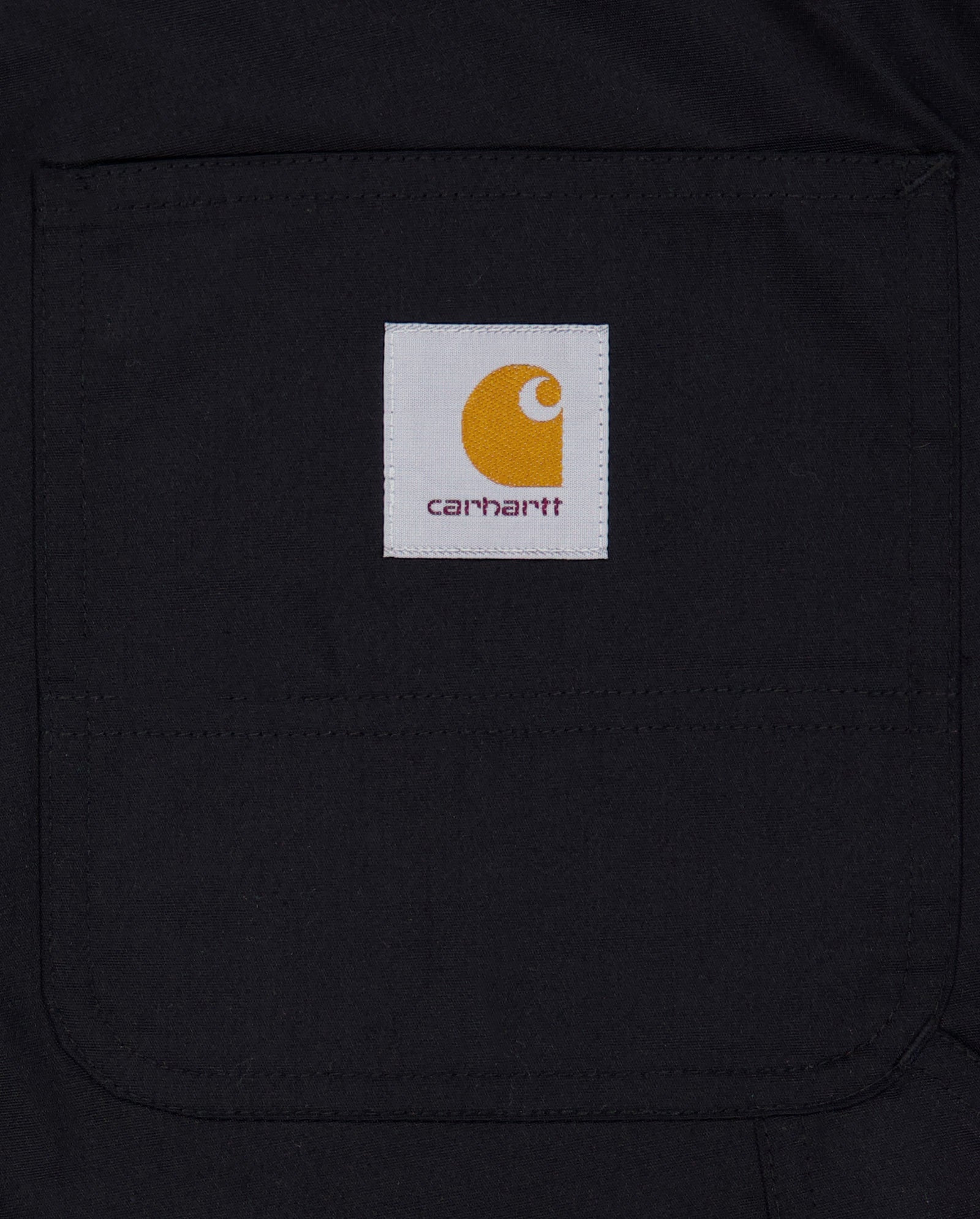 Pantalón Corto Carhartt WIP Postal Double Knee Negro Hombre