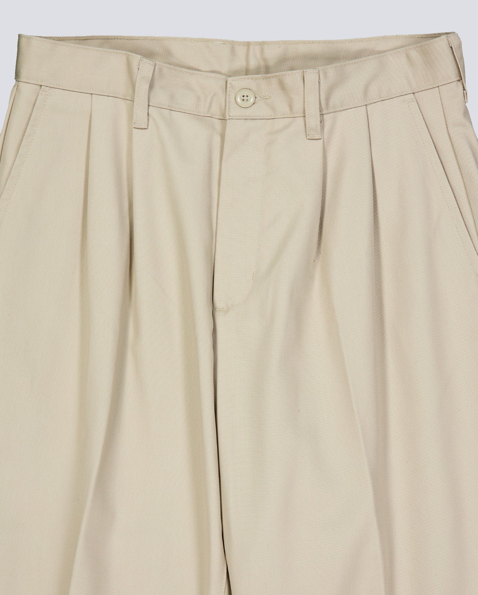 Pantalón Carhartt WIP Evan Pleated Beige Hombre