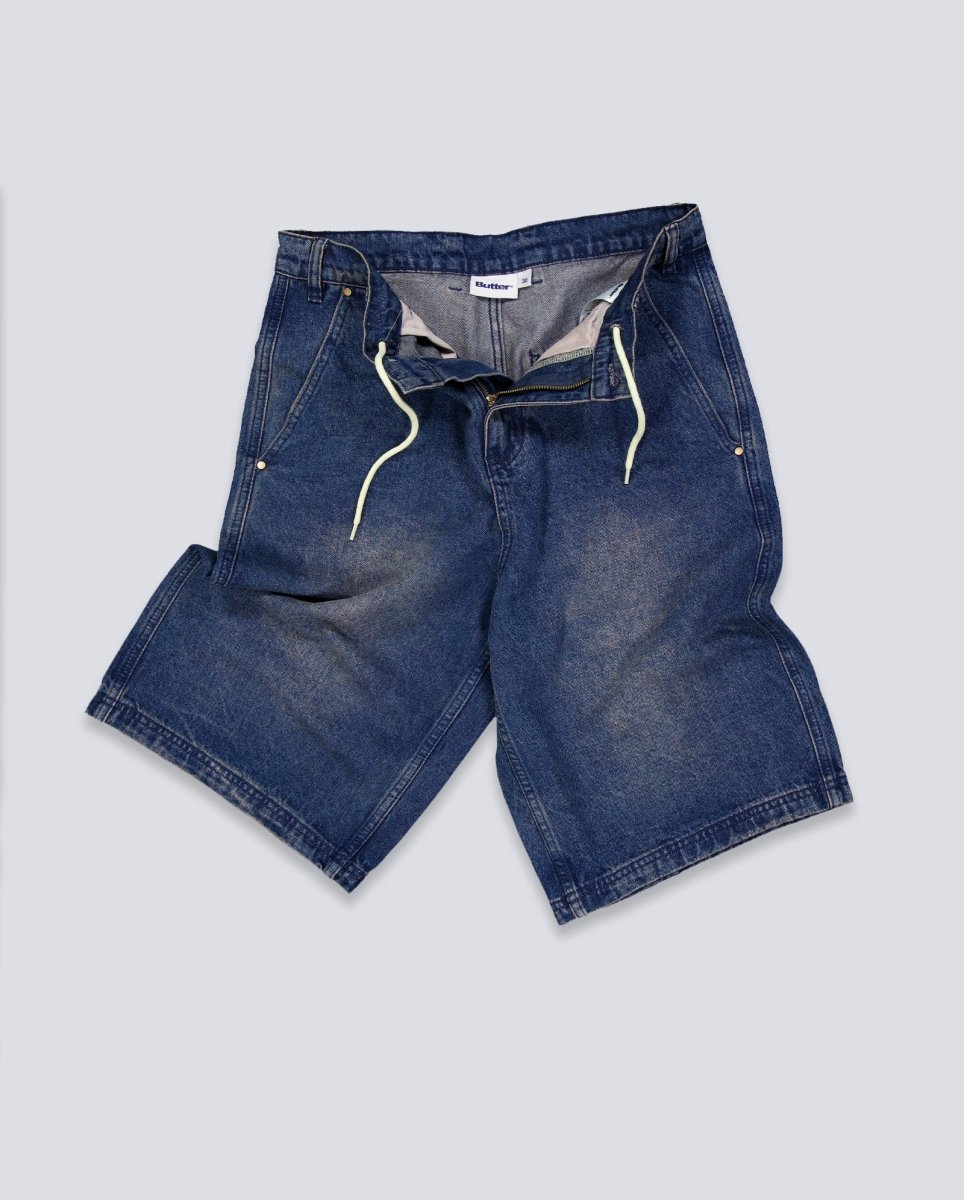 Pantalones Cortos Butter Goods Denim Azul Unisex