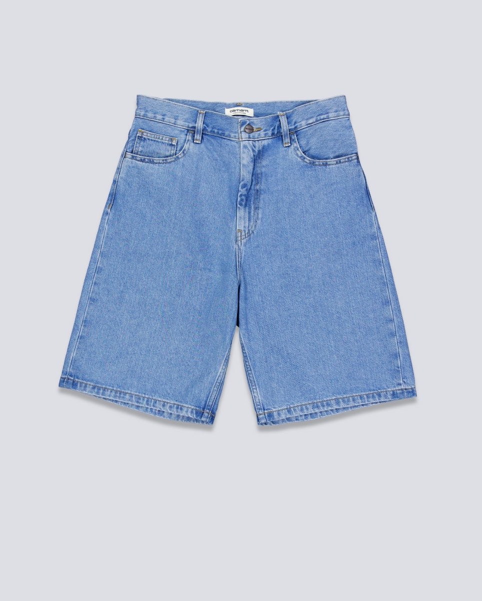 Pantalón Corto Carhartt WIP Brandon Azul Claro Hombre