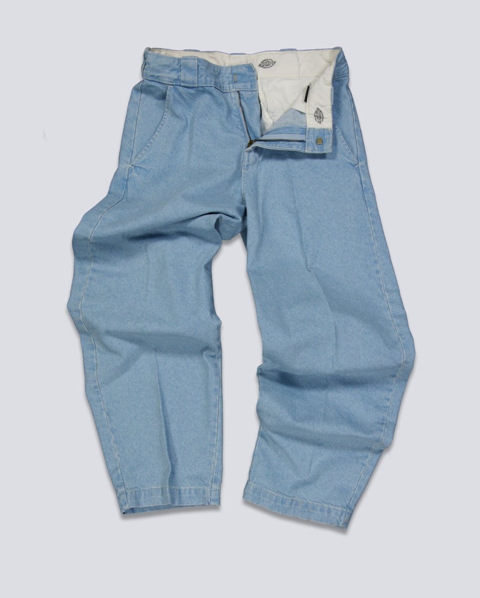 Pantalón Vaquero Dickies 877 Barrel Leg Work Azul Vintage Hombre