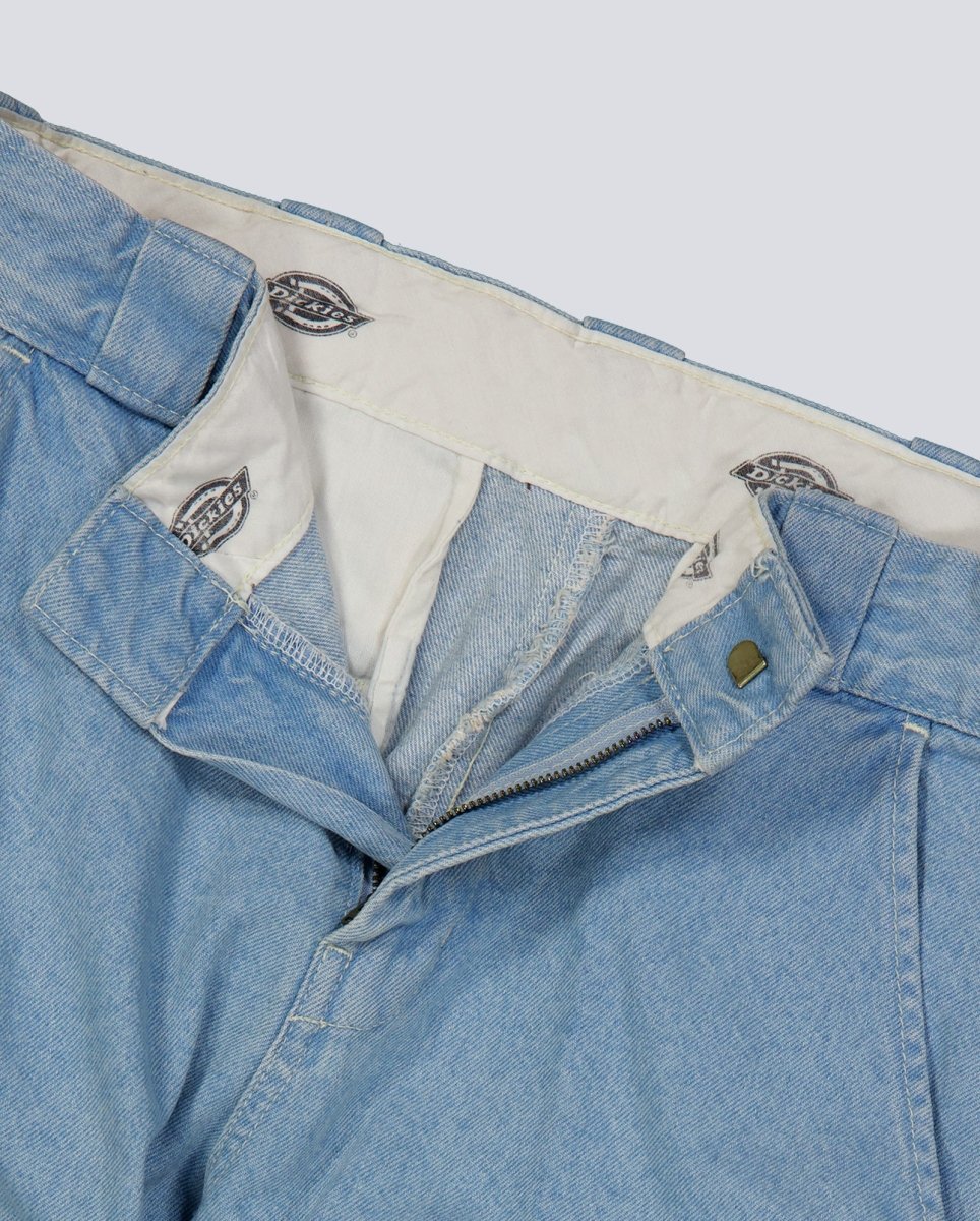 Pantalón Vaquero Dickies 877 Barrel Leg Work Azul Vintage Hombre