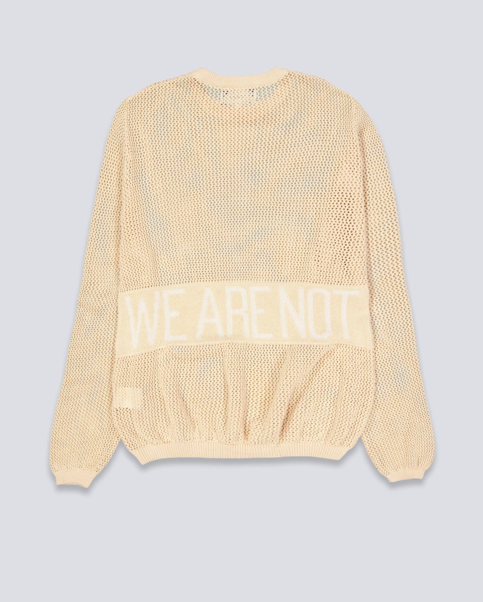 Jersey We Are Not Friends Friends Beige Hombre