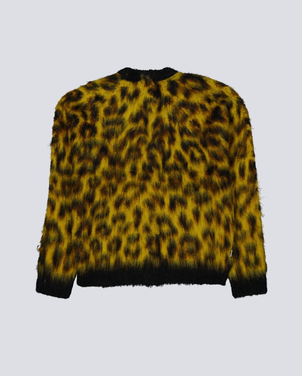 Cárdigan Obey Patron Leopard Hombre