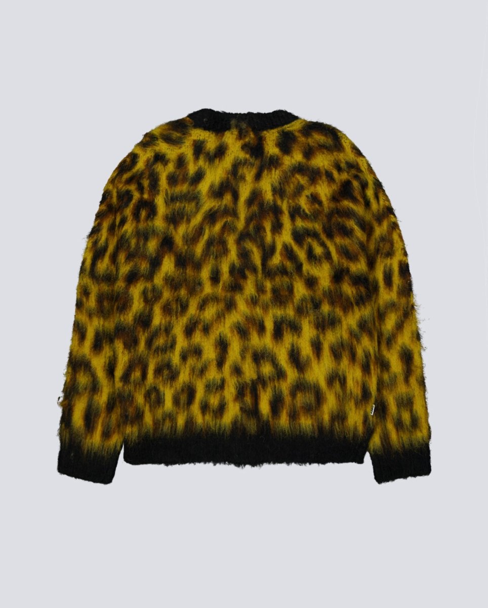 Cárdigan Obey Patron Leopard Hombre