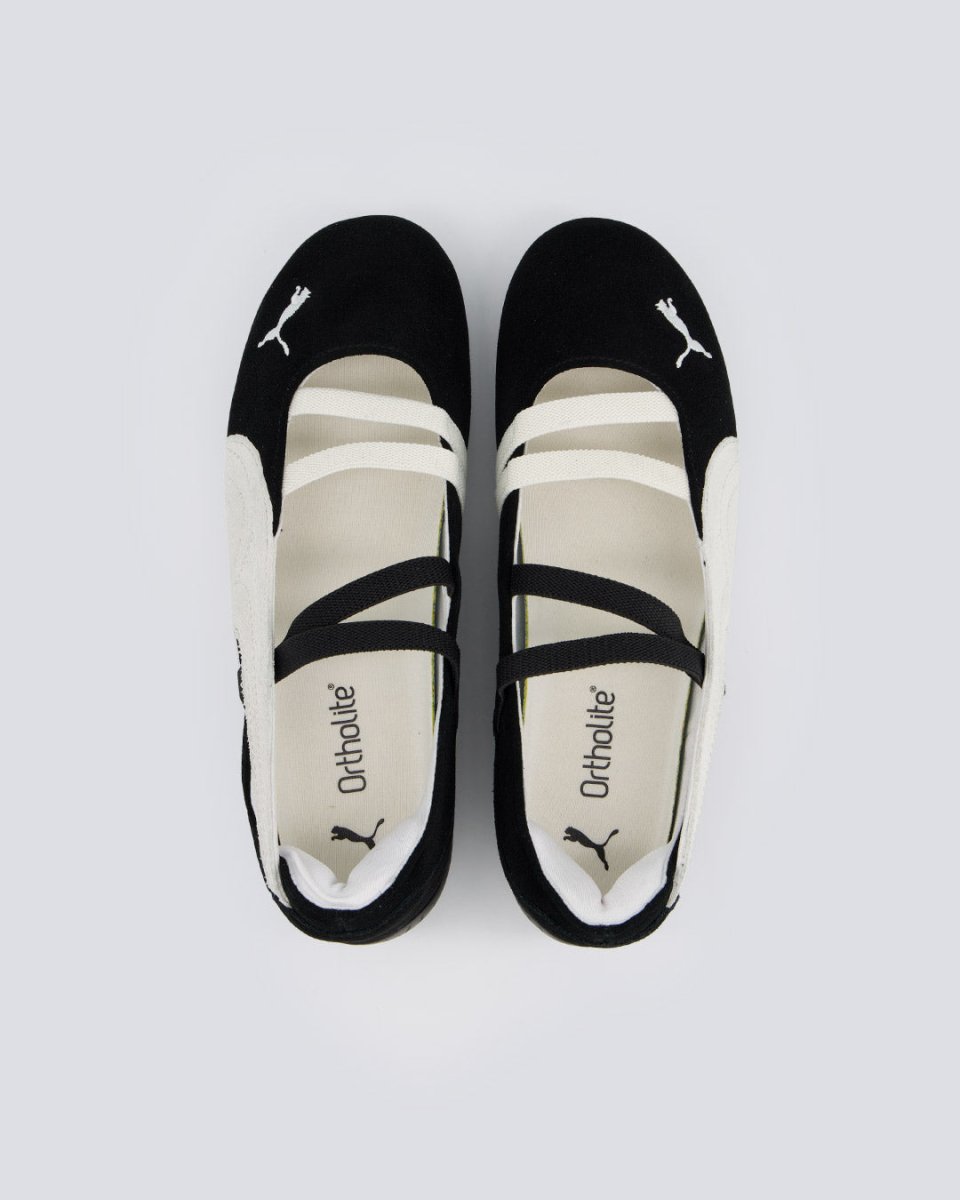 Bailarinas Speedcat Ante Negro Mujer