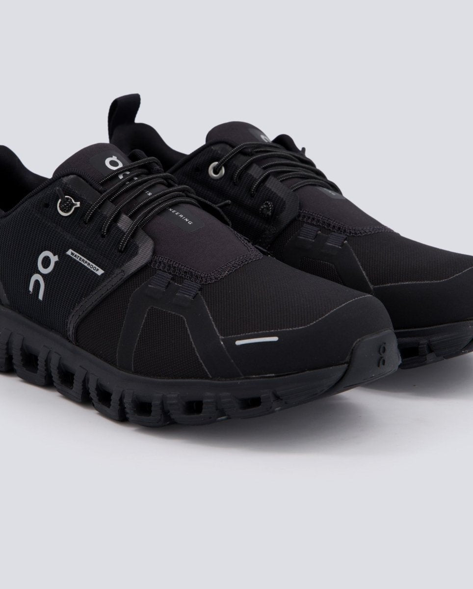 On Cloud 6 Waterproof Negro Mujer