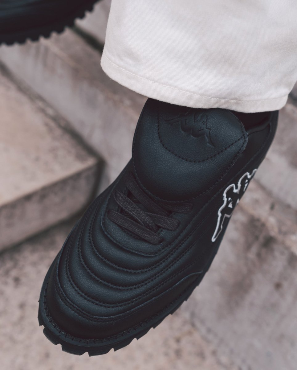 Kappa Authentic Pulse Vibram Negro Mujer