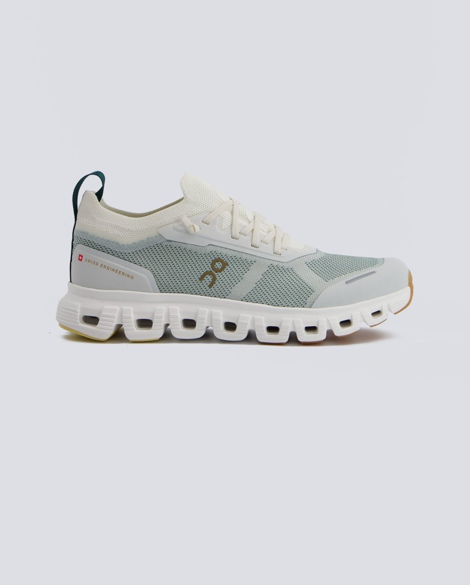 On Cloud 6 Versa Beige y Verde Mujer