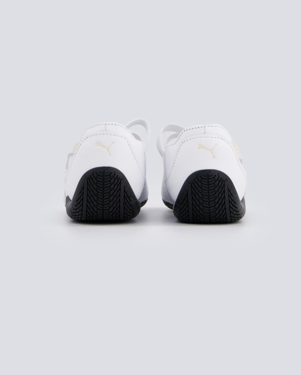 Bailarinas Speedcat Piel Blanco Mujer