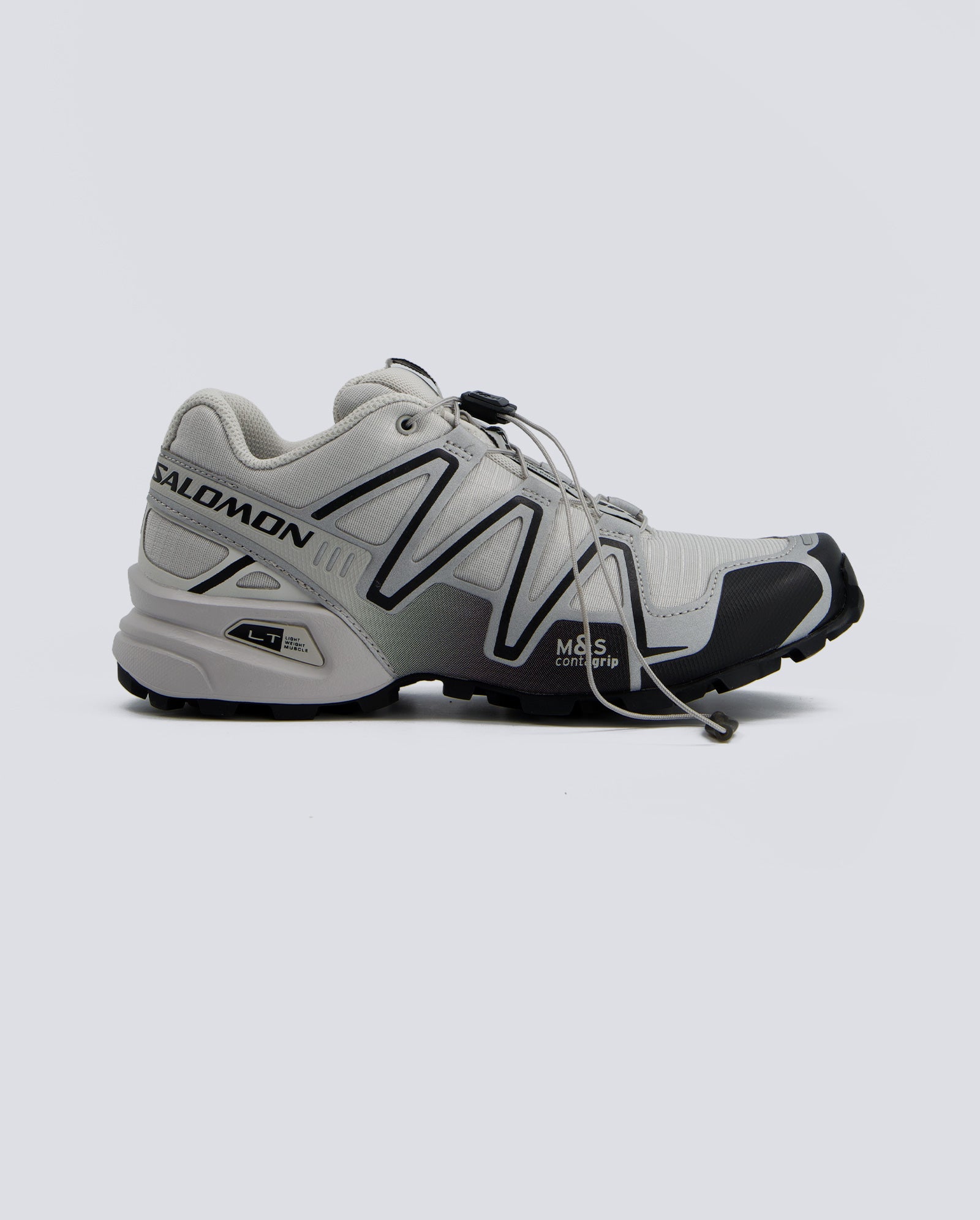 Salomon Speedcross 3 Blanco Y Gris Mujer