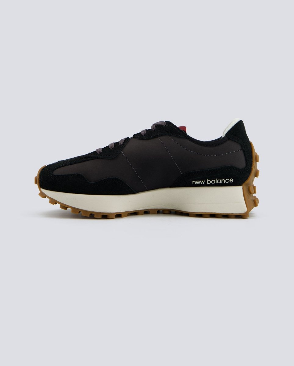 New Balance 327 Negro Y Gris Mujer