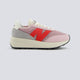 New Balance 370 Gris Y Rosa Mujer