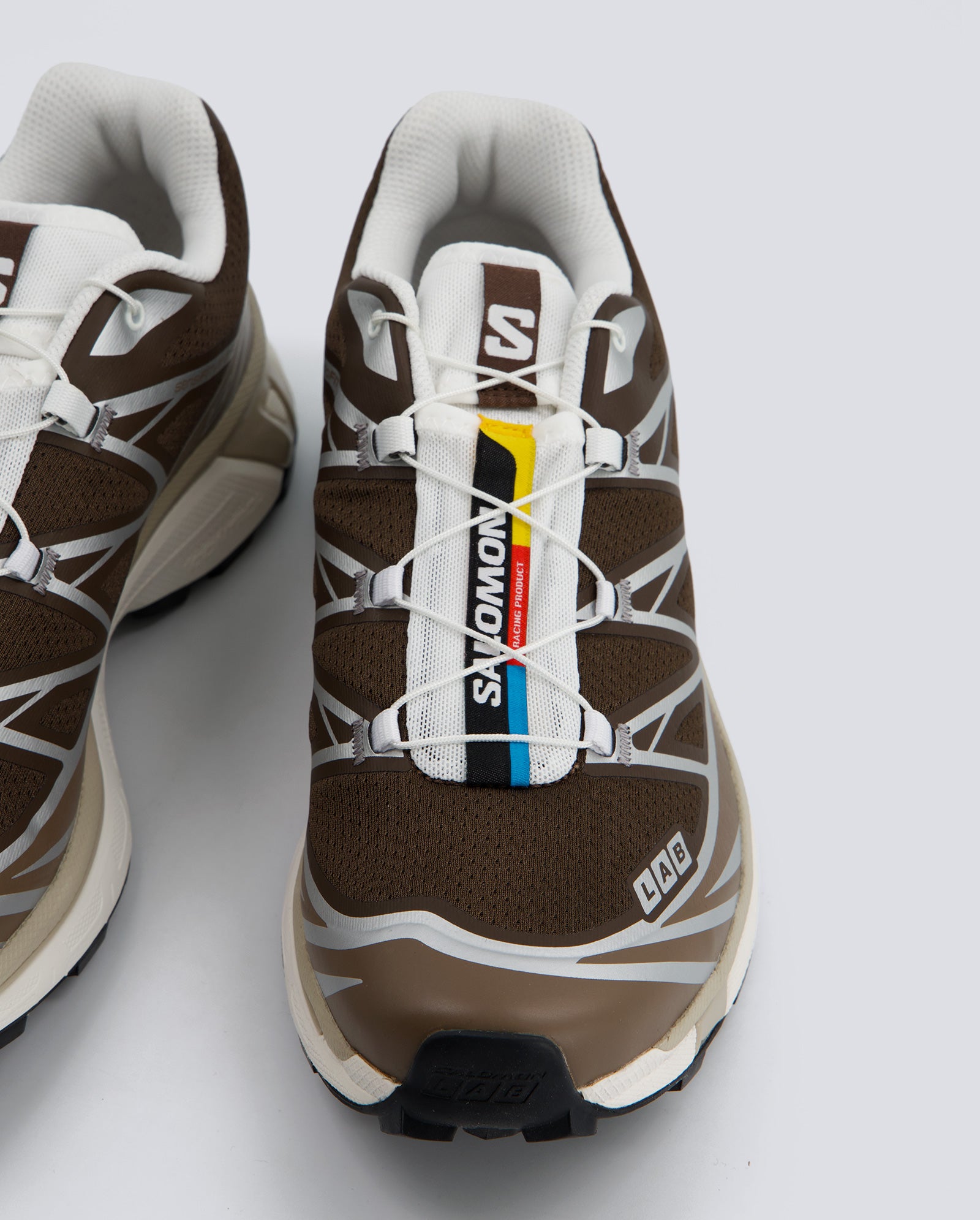 Salomon XT-6 Marrón y Plateado Mujer