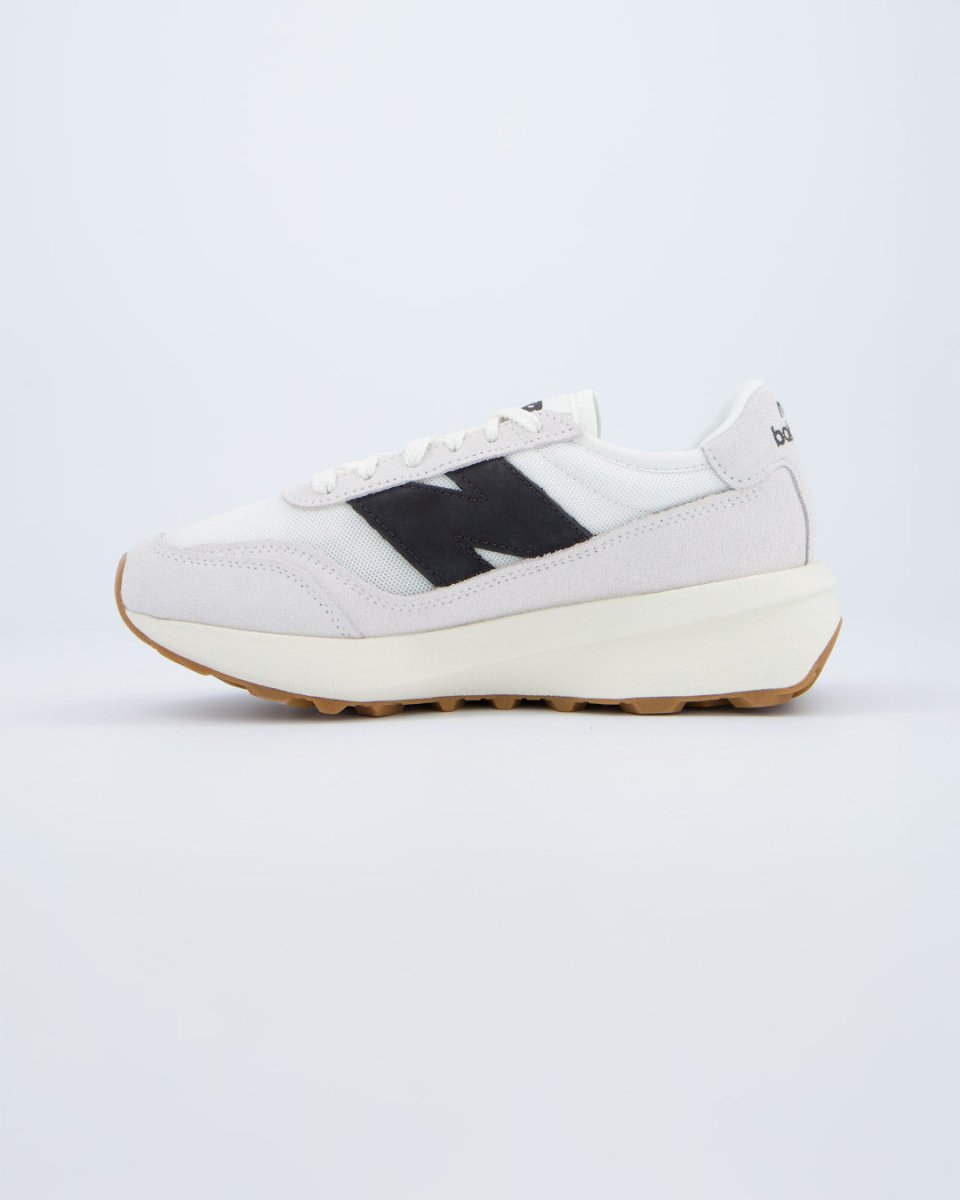 New Balance 370 Blanco Y Negro Mujer