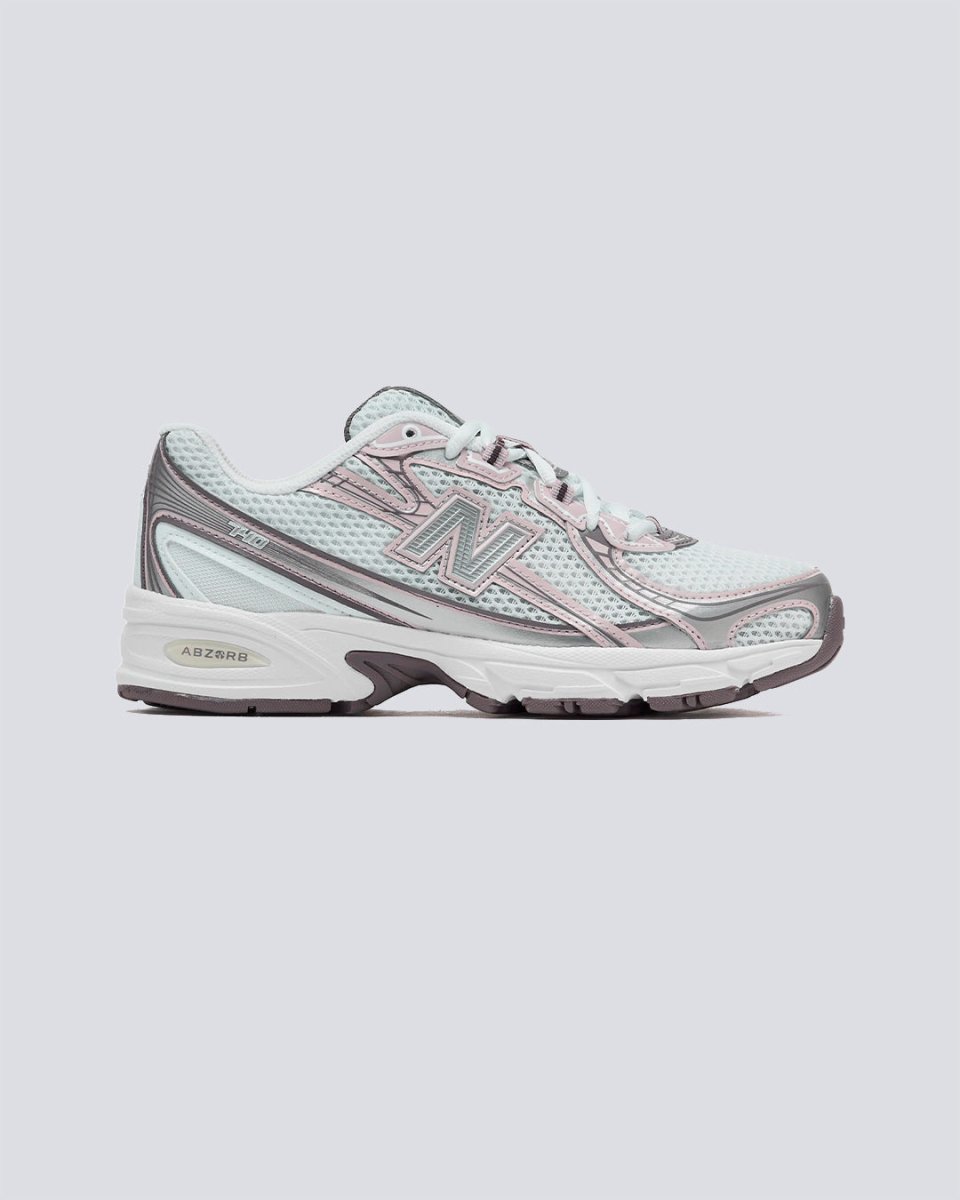 New Balance 740 Blanco y Rosa Mujer