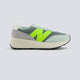 New Balance 370 Gris Y Amarillo Mujer