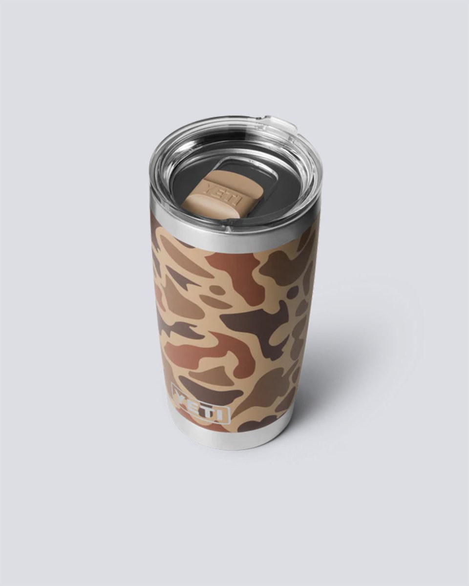Vaso Yeti Rambler Stackable Marrón Camuflaje 20 Oz