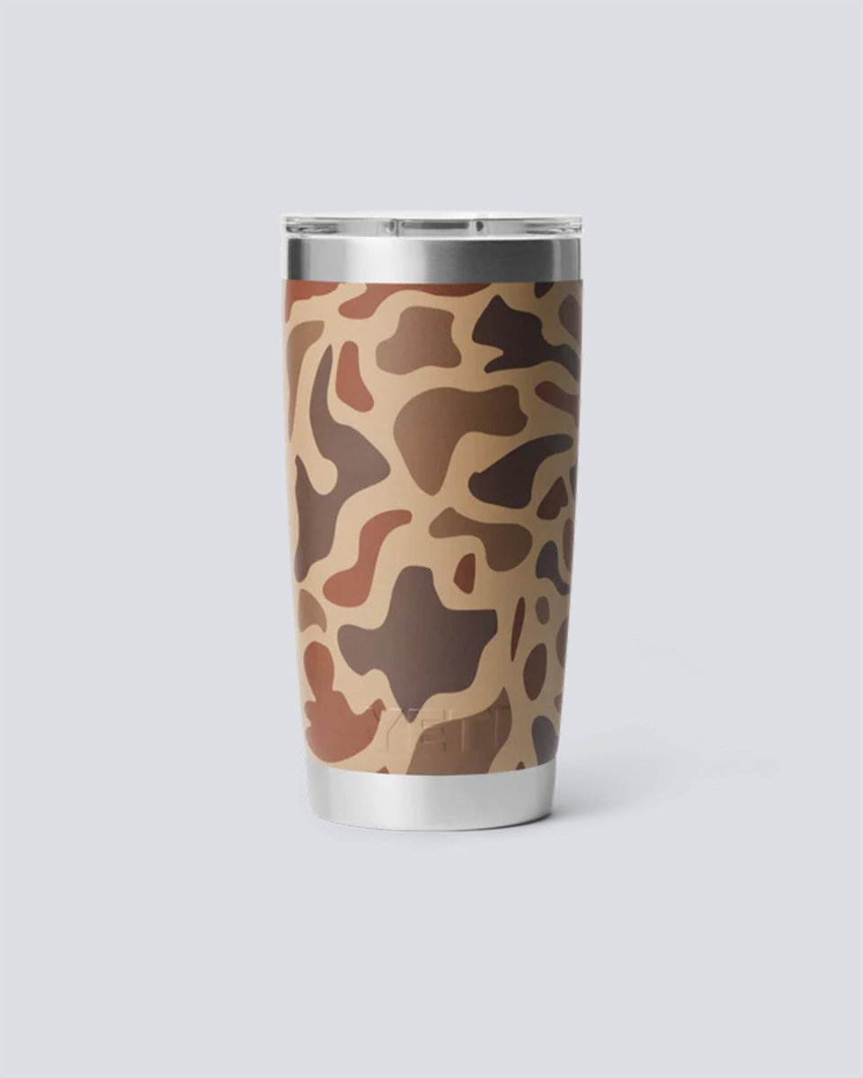 Vaso Yeti Rambler Stackable Marrón Camuflaje 20 Oz