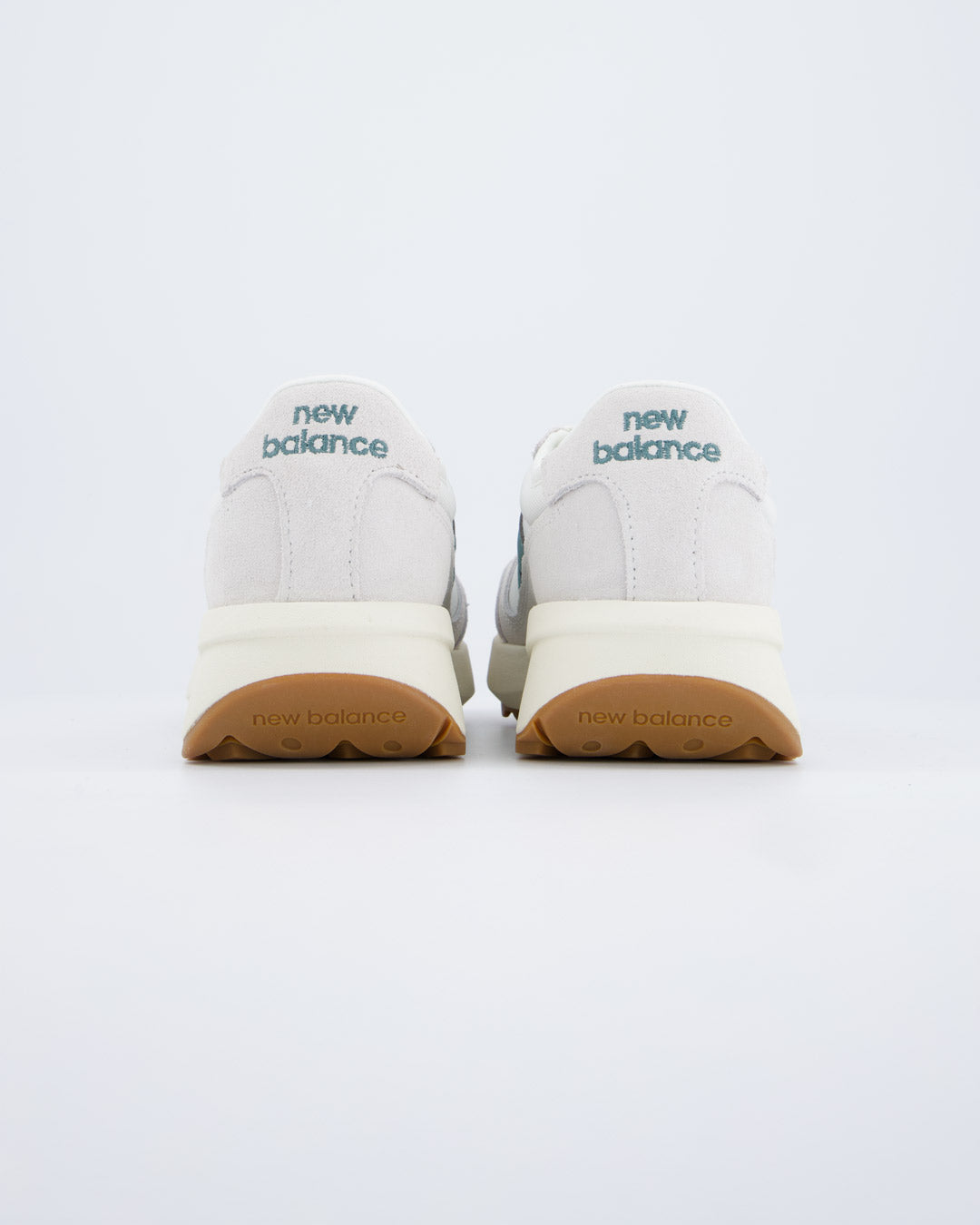 New Balance 370 Blanco Y Verde Hombre