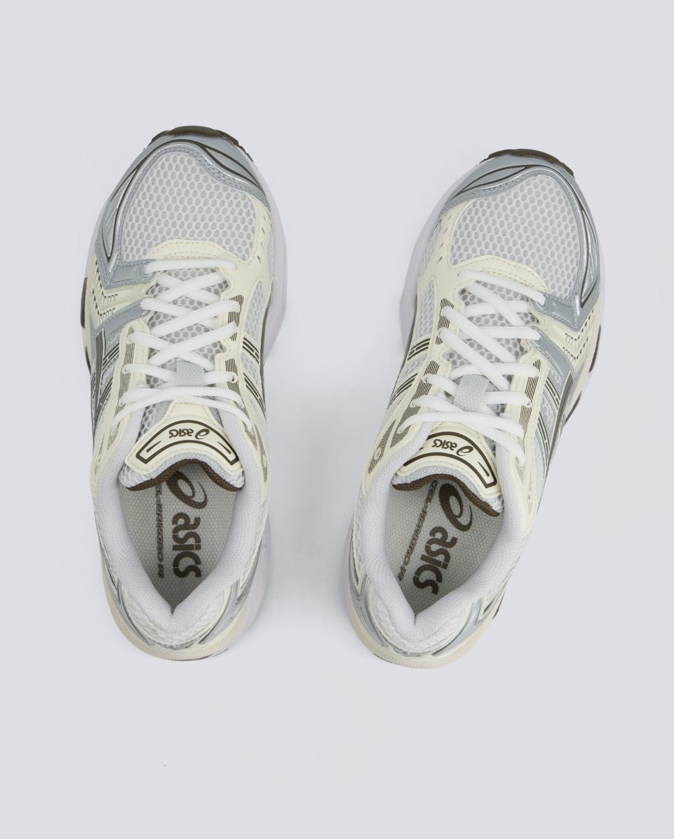 Asics Gel-Kayano 14 Plateado Y Beige Mujer