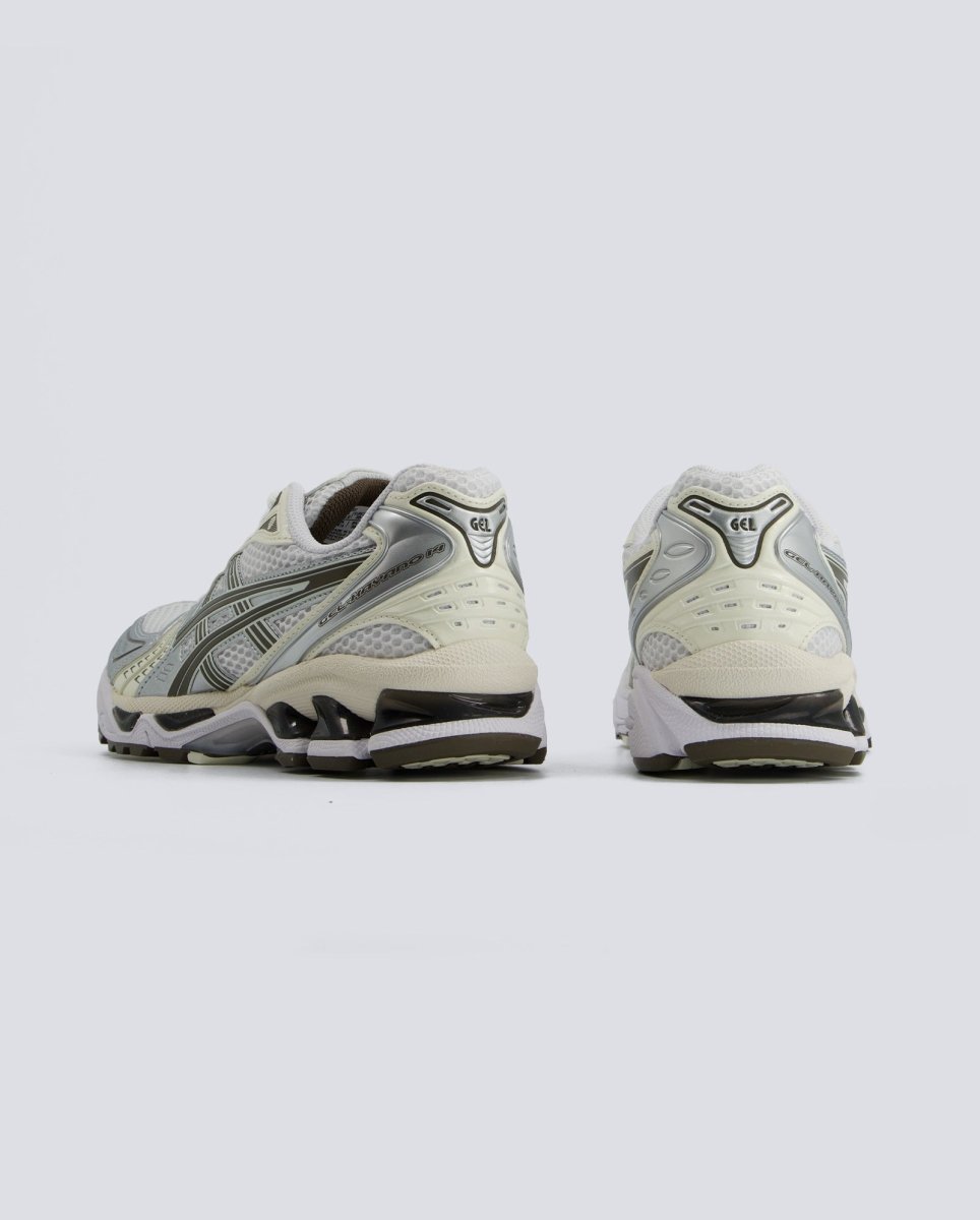 Asics Gel-Kayano 14 Plateado Y Beige Mujer
