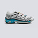 Salomon XT-6 Negro Blanco Azul Mujer