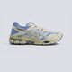Asics Gel Cumulus 16 Azul Y Beige Mujer