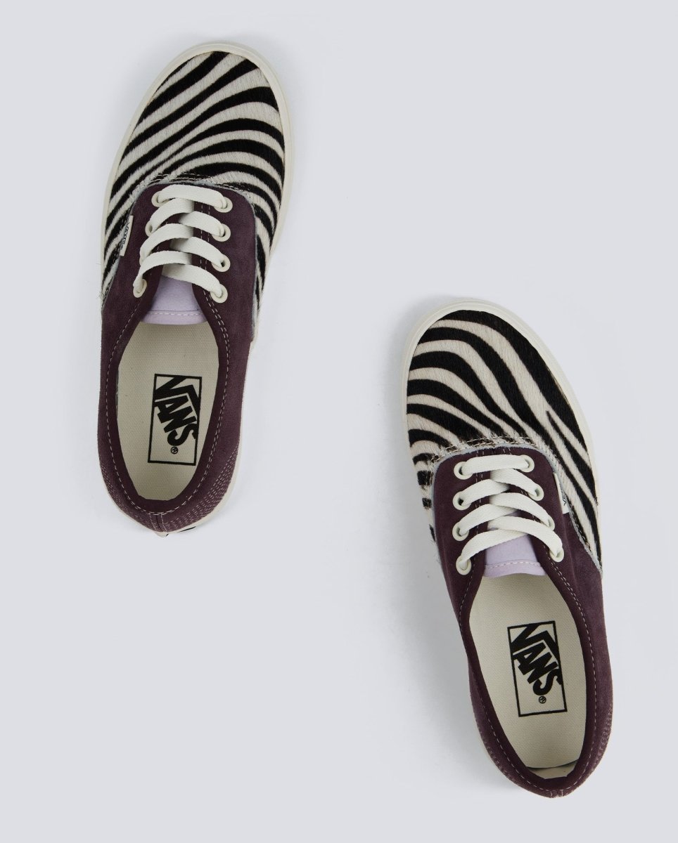 Vans Authentic Zebra Negro Mujer