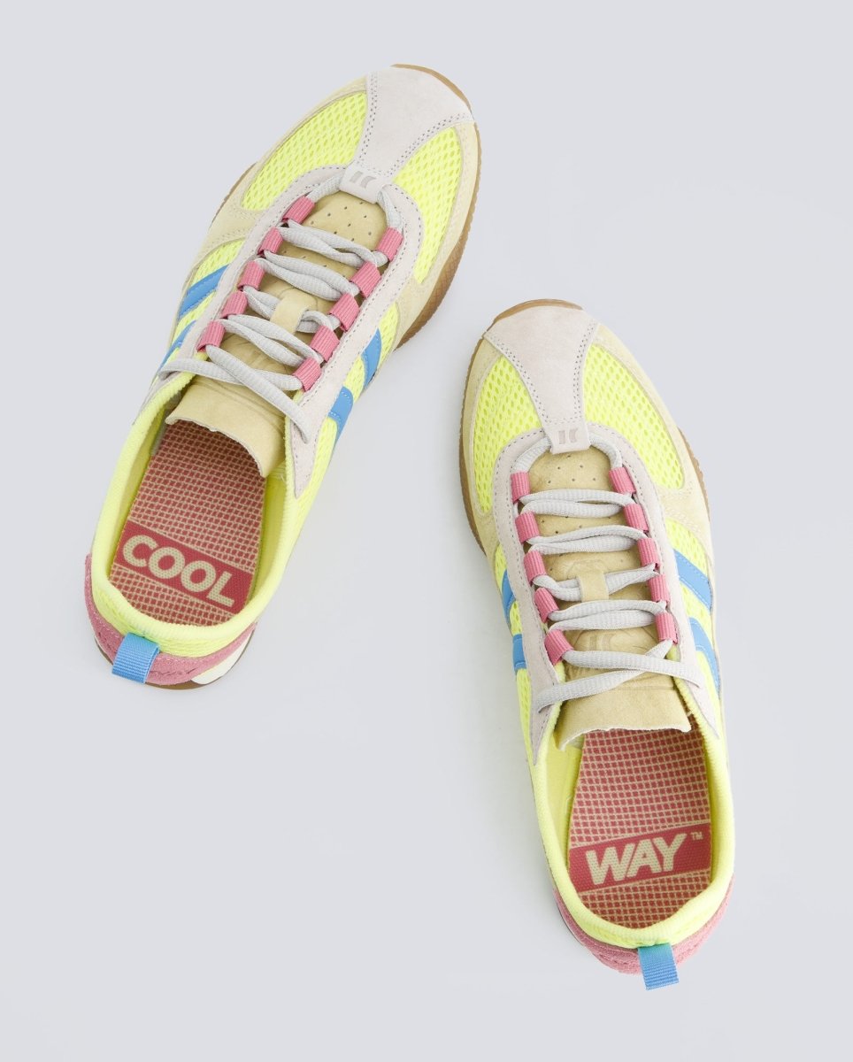 Coolway Nilo Motion Flux Amarillo Mujer
