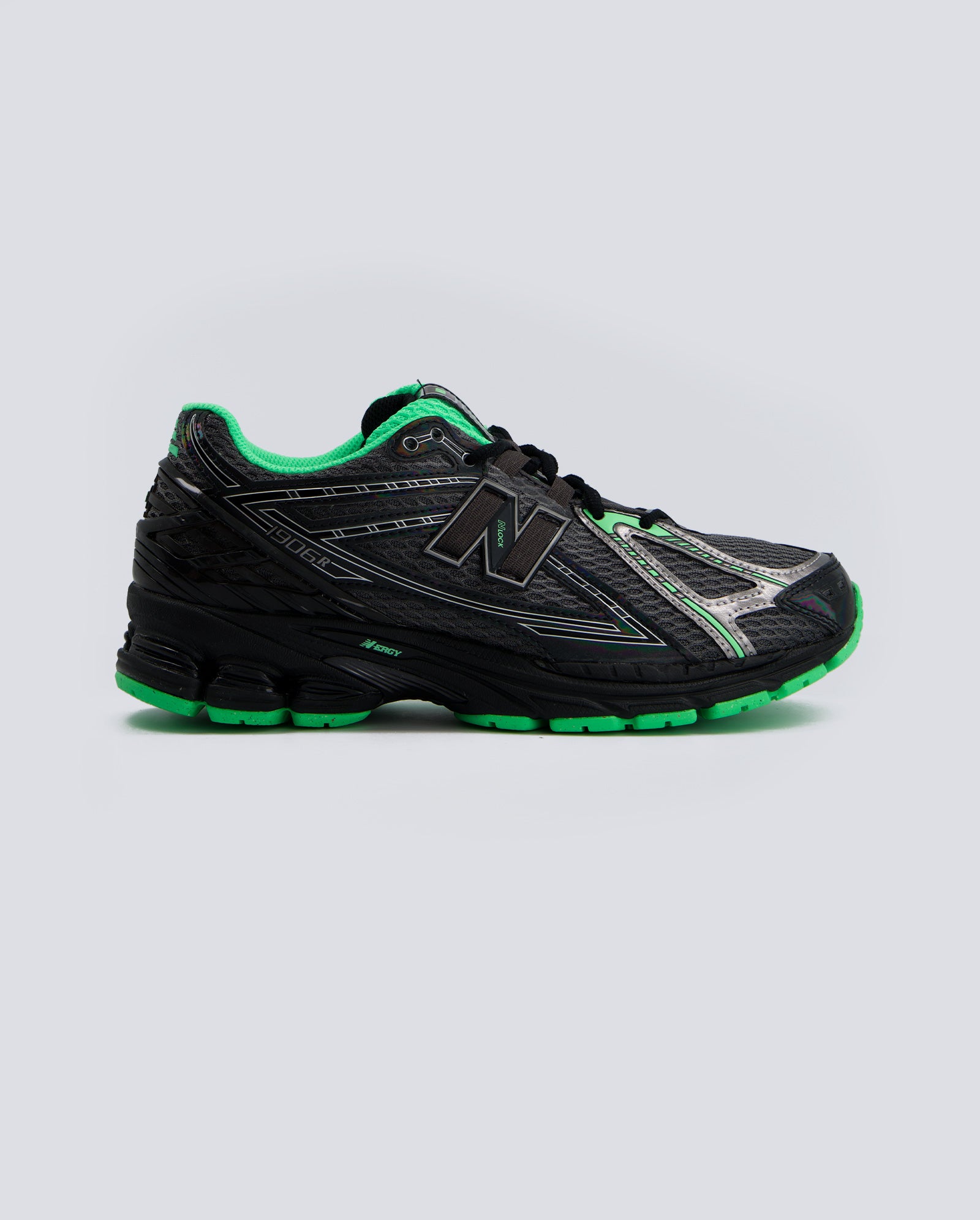 New Balance 1906R Negro Y Verde Hombre