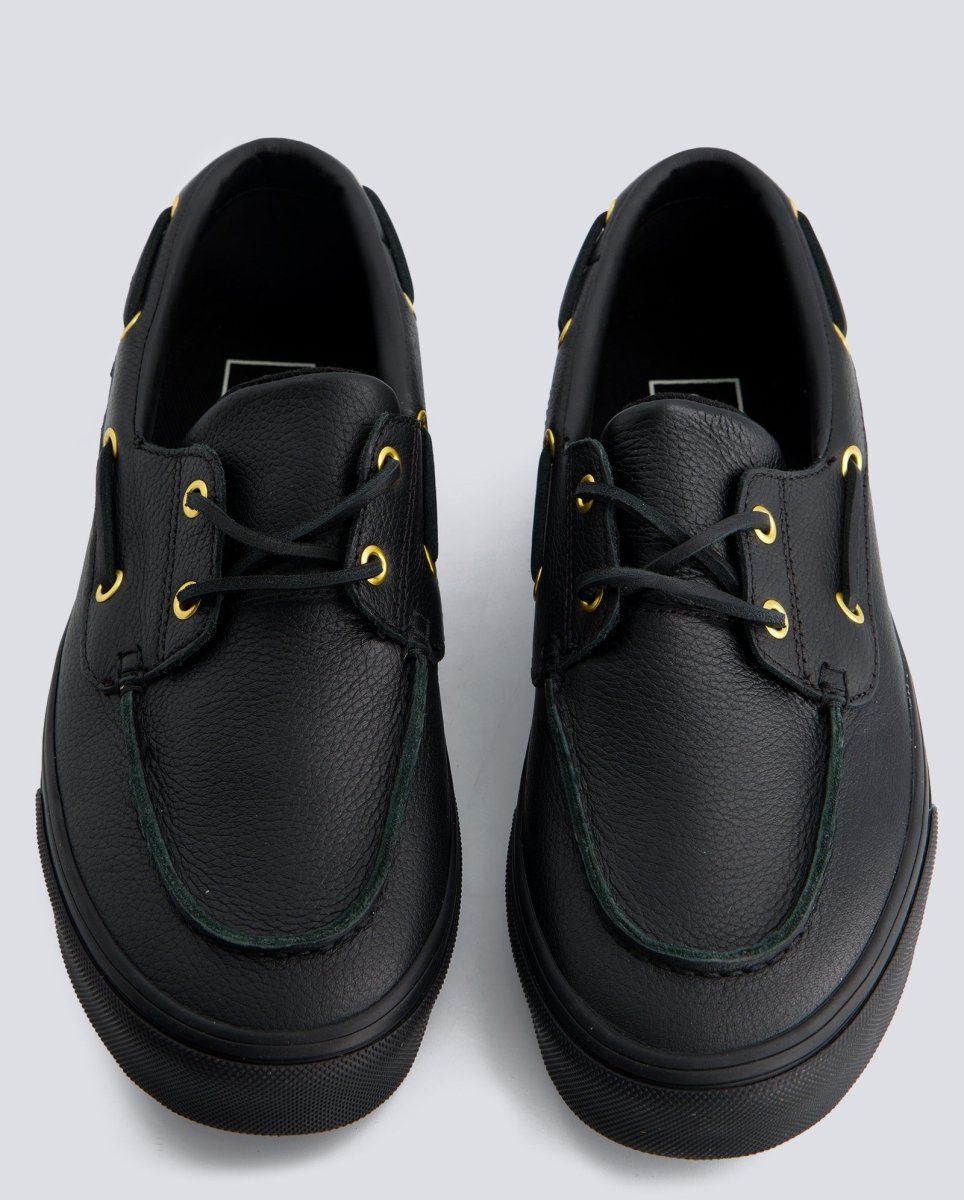 Vans 2 Eyelet Boat Negro Mujer