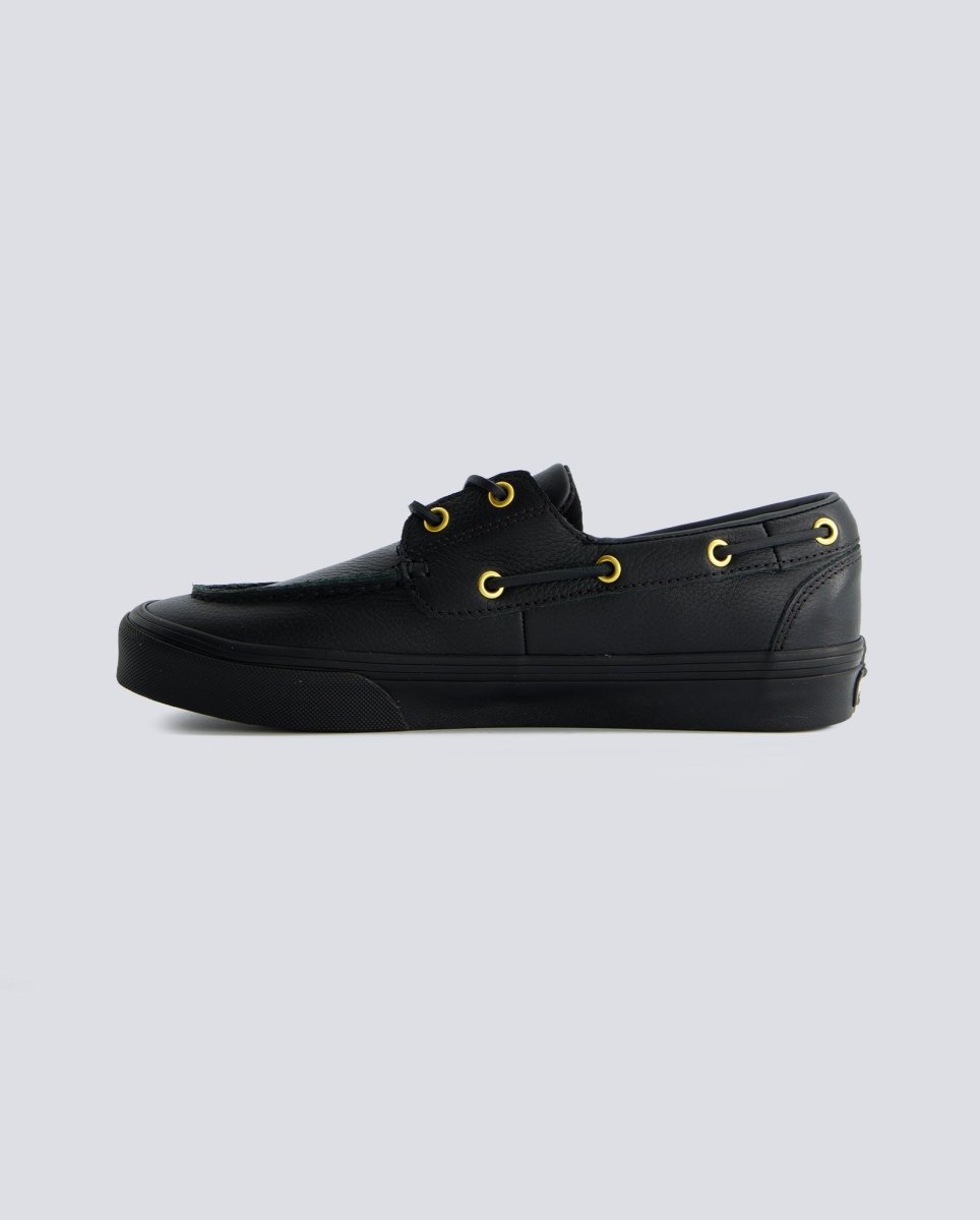 Vans 2 Eyelet Boat Negro Mujer