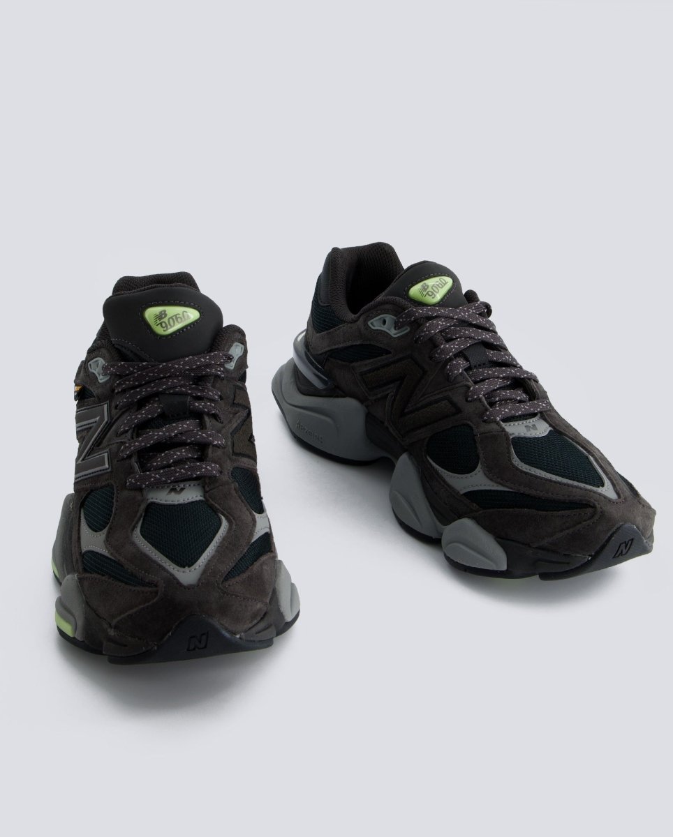 New Balance 9060 Negro y Verde Hombre