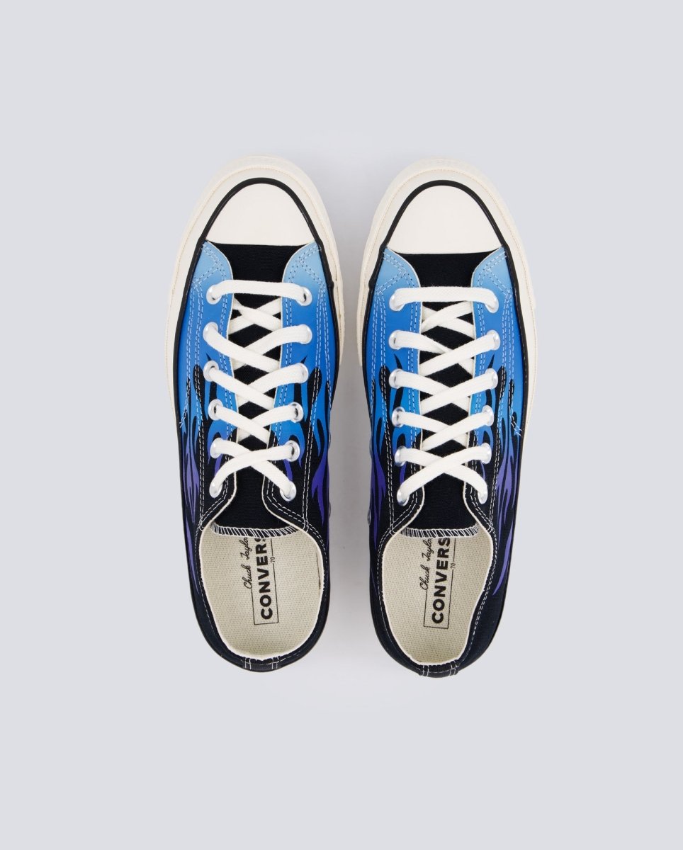Converse Chuck 70 Ox Fire Llamas Azul Hombre